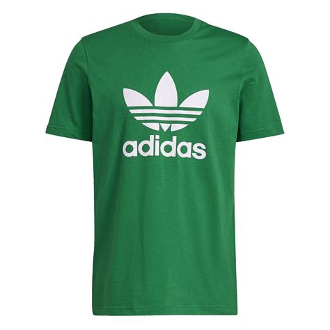 adidas trefoil t shirt grün|Adidas originals trefoil t shirt.